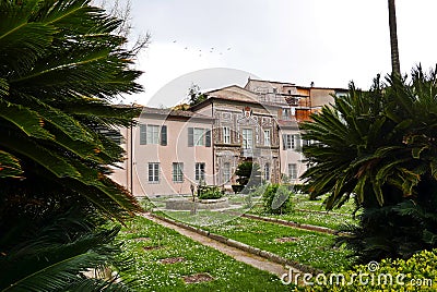 Botanical Garden and Museum in Pisa Editorial Stock Photo